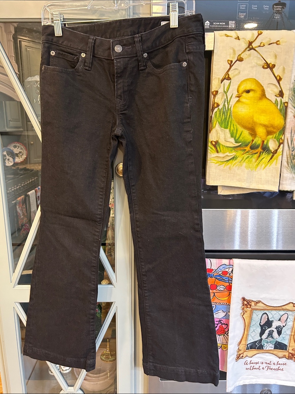Women’s GAP Long & Lean Black Bootcut Jeans 4P